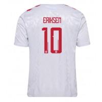 Camisa de time de futebol Dinamarca Christian Eriksen #10 Replicas 2º Equipamento Europeu 2024 Manga Curta